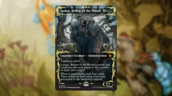 [1x] Lumra, Bellow of the Woods (0343) - Raised Foil - Borderless Near Mint, ENG - Image 1