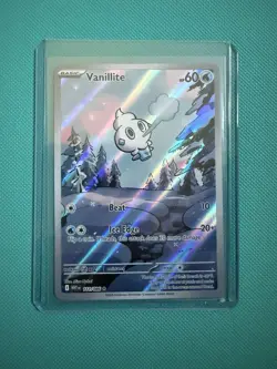 Pokemon TCG Vanillite Illustration Rare Card 111/086 S&V White Flare Set - Image 1