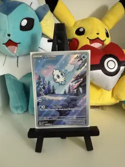 Vanillite 111/086 Pokemon TCG White Flare English Illustration Card NM Condition - Image 1