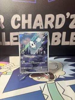 Pokemon TCG White Flare Vanillite 111/086 Illustration Rare NM - Image 3