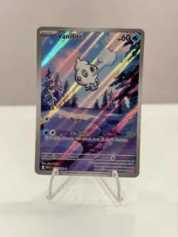 Vanillite 111/086 Illustration Rare: White Flare Pokemon NM - Image 1