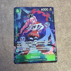 Bandai One Piece Card Game Perona OP04-033 Special Character Cost 5 6000 - Image 1
