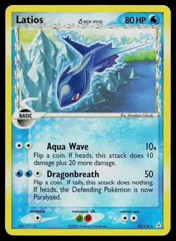Pokemon Card Holon Phantoms Latios 22/110 Holo Rare - Image 1