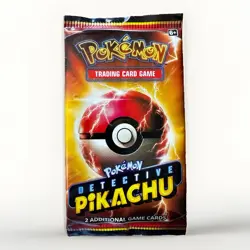 Pokemon Detective Pikachu Pokemon TCG Booster Pack 2 Cards English Pikachu - Image 1