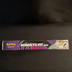 Pokemon Mimikyu EX Box New Sealed TCG 4 Packs + 2 Foil Cards + 1 Oversized Card! - Image 5