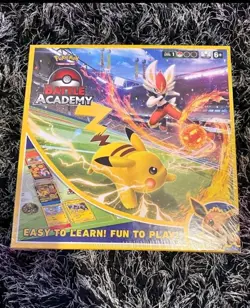 Pokemon Battle Academy TCG Sealed NEW Comes with 180+ Cards & Promos Pikachu etc - Image 1