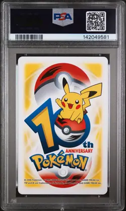 2006 Pokemon Center 10th Anniversary Playing Cards Bagon/Shelgon 10 Clubs PSA 10 - Image 2