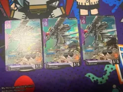 Gundam Barbatos Lupus - GD03-050 Steel Requiem - Gundam Card Game set of 3 - Image 1