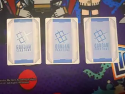 Gundam Barbatos Lupus - GD03-050 Steel Requiem - Gundam Card Game set of 3 - Image 2