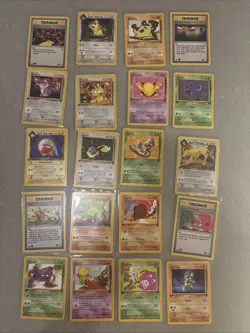 Team Rocket Pokemon Lot ALL 1st Edition Vintage/Dark 20 Cards NM Condition! #4 - Image 1