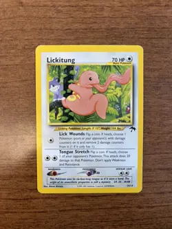 Pokemon Lickitung 16/18 Southern Islands 2001 Vintage Promo Card Rare NM - Image 1