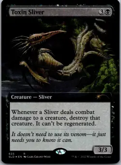 Secret Lair Drop Series #635 Toxin Sliver (Extended Art) - Image 1
