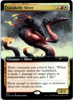 Lavabelly Sliver (Extended Art) (Foil) Secret Lair Drop Series, 665 NM - Image 1