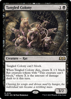 MTG - Tangled Colony - WOE - Magic the Gathering - Image 1