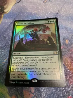 Chord of Calling Foil Double Masters Promo Mtg Magic Gathering - Image 1
