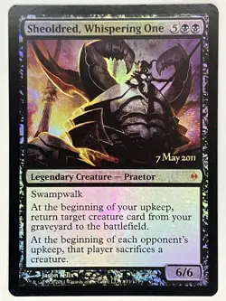 Sheoldred, Whispering One NM New Phyrexia Prerelease MTG Foil - Image 1
