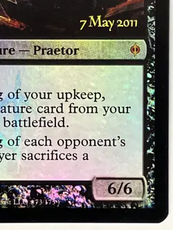Sheoldred, Whispering One NM New Phyrexia Prerelease MTG Foil - Image 5