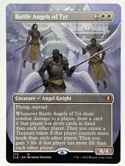 Battle Angels of Tyr NM Commander Battle for Baldur's Gate 370 MTG Reg - Image 1