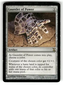 Gauntlet of Power MP Time Spiral 255 MTG Regular Rare - Image 1
