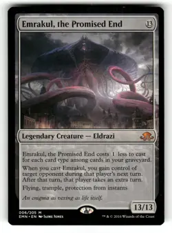 Emrakul, the Promised End LP Eldritch Moon 6 MTG Regular Mythic - Image 1