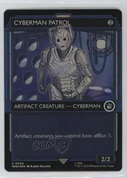 TARDIS Showcase - Cyberman Patrol Foil Magic: Universes Beyond: Doctor Who #0550 - Image 1