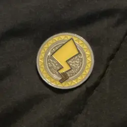 Pokemon Pikachu Metal Coin XY Premium Trainer's Collection 2017 Promo Authentic - Image 2