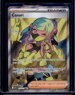 Canari 257/217 Ultra Rare Ascended Heroes Pokemon Holo Near Mint - Image 1
