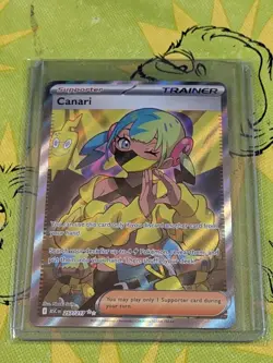Canari 257/217 Ultra Rare Ascended Heroes Pokemon Holo Near Mint - Image 1