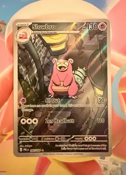 Slowbro 90/84 Illustration Rare Pokemon Pitch Black NM - Image 1