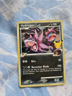 Hydreigon C SP SWSH138 Ultra Rare Holo Celebrations Promo Pokemon Card * New * - Image 1