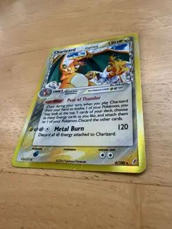 Pokemon TCG Charizard EX Crystal Guardians MP Holo Rare 4/100 Delta Species - Image 2