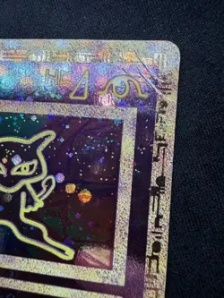 Ancient Mew Holo Promo Movie Pokemon Damaged creases - Image 3