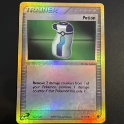 Pokemon TCG Trainer Potion 91/109 Reverse Holo EX Ruby LP - Image 1