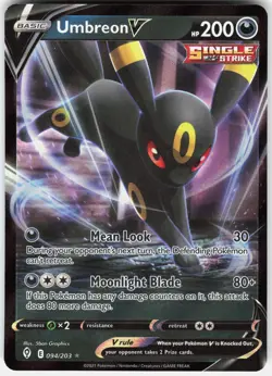 Pokemon Umbreon V (Non-Holo) 94/203 Promo Deck Exclusives Pokemon Near Mint - Image 1