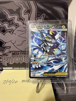 Mega Zeraora EX 114/084 Pitch Black Full Art Holo Ultra Rare English - Image 3