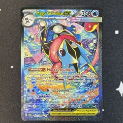 Pokemon – Mega Greninja ex – 116/086 – Chaos Rising – Special Illustration Rare - Image 1