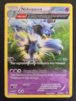 Pokemon NIDOQUEEN (Omega) 69/160 Rare Primal Clash - Played / Damaged 🍒 - Image 4