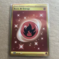 Pokemon TCG Basic Fire Energy 230/197 SV03: Obsidian Flames Hyper Rare NM - Image 1
