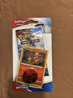 Pokemon TCG Sword & Shield Battle Style Booster Pack Blister w/ Charmander Promo - Image 1