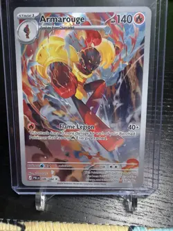Pokemon TCG Armarouge Pitch Black Illustration Rare 86/84 In hand! - Image 1