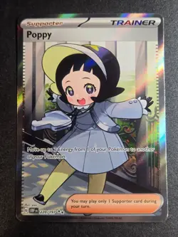 Poppy 220/197 NM Obsidian Flames Ultra Rare Pokemon - Image 1