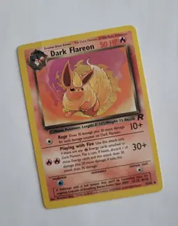 Pokemon Dark Flareon 35/82 Team Rocket 2000 Card TCG English ENG - Image 1