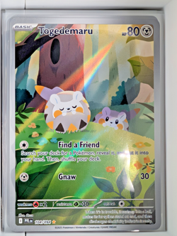 Pokemon Mega Evolution Phantasmal Flames Togedemaru 104 Illustration Rare NM - Image 1