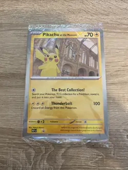 Pokemon Pikachu at the Museum Jumbo Promo Sealed - Global Shipping 🌍 - Image 1