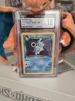 Pokemon TCG Dark Blastoise Team Rocket 1st Ed. 3/82 CGC 10 GEM MINT 💎 - Image 3