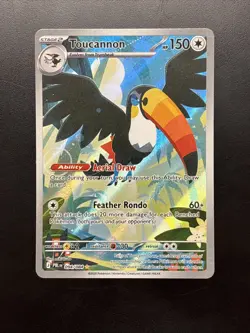 Pokemon Pitch Black PBL 094/084 Toucannon IR Holo NM - Image 2