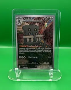 Bastiodon IR 093/084 Pitch Black Pokemon Illustration Rare NM - Image 1