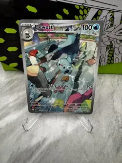 POKEMON - DEWOTT - 106/086 - ILLUSTRATION RARE - S&V WHITE FLARE - BRAND NEW - Image 3