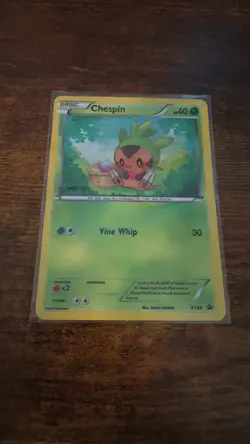 Chespin (Collector Chest) XY88 Holo Promo XY Promo Pokemon Moderately Played - Image 1