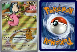 Chansey 187/167 Twilight Masquerade Pokemon TCG Holo Illustration Rare NM - Image 3